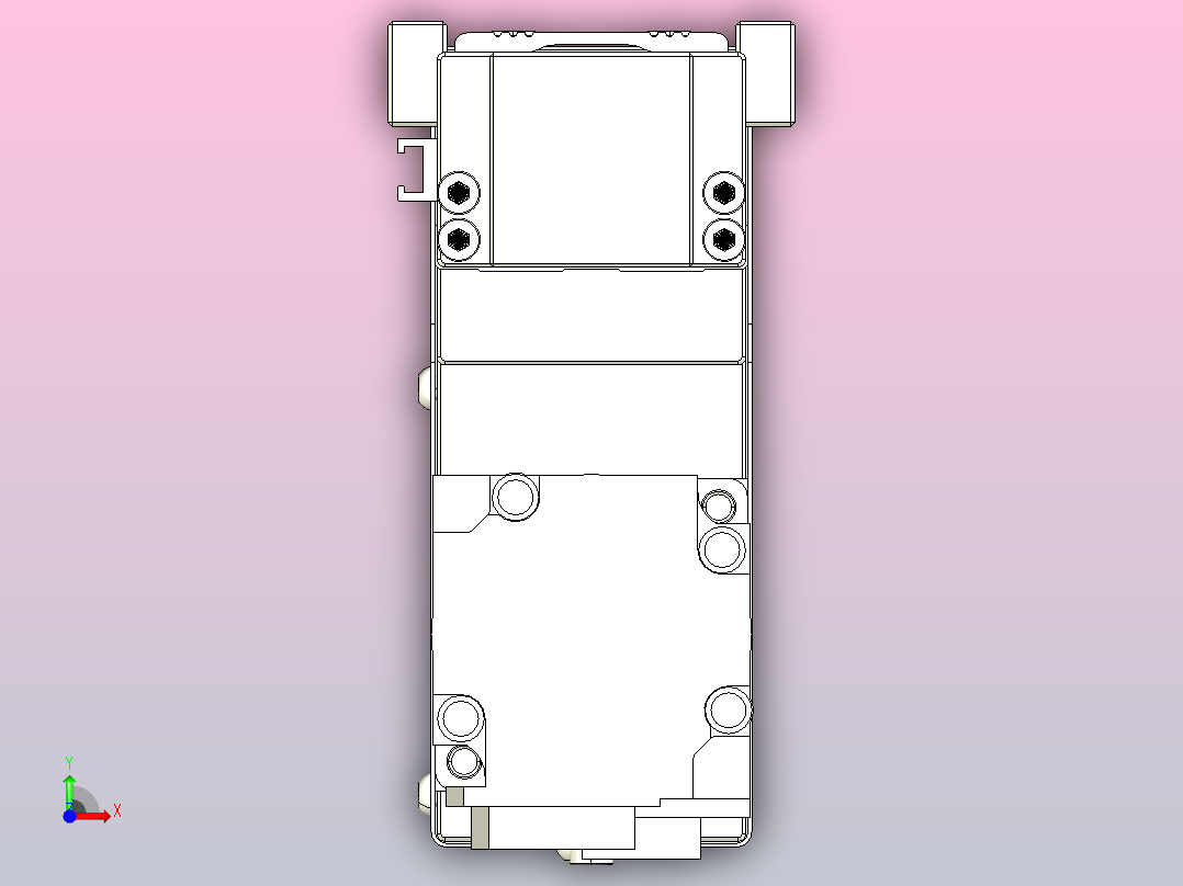 钢基模组TPA-KNR-4002C-150A1-MP-H1S0前视图
