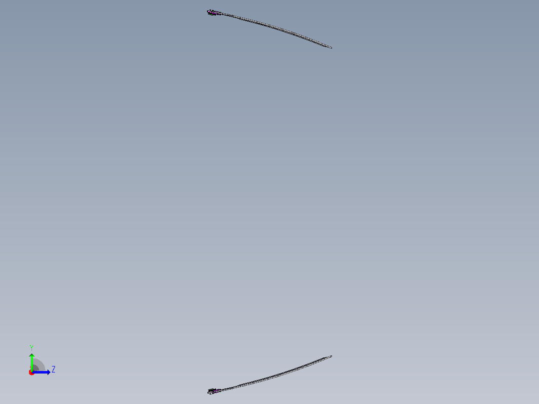 FNA6203001（后门玻璃装置）左视图