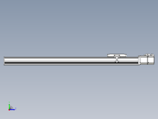 滚珠丝杠直线轴带导轨全封闭TPA-HCR-105D-1610C-L650-M-Y-P40-N3左视缩略图