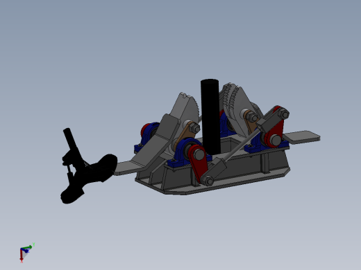 压力管重力管夹3D模型图纸 Solidworks设计