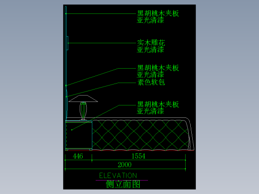 家装类CAD土块(二)-FH01071D