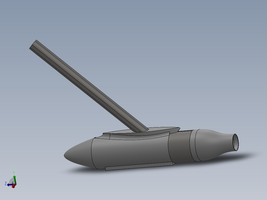 solidworks 喷水推进装置