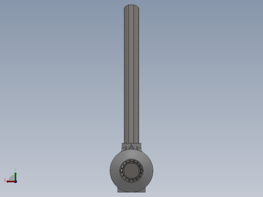 solidworks 喷水推进装置后视缩略图