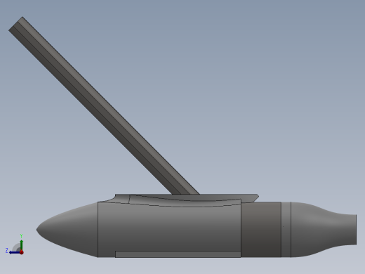 solidworks 喷水推进装置右视缩略图