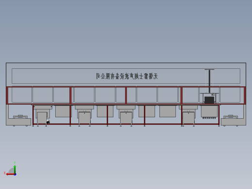 十工位全自动搬送超声波清洗线后视缩略图