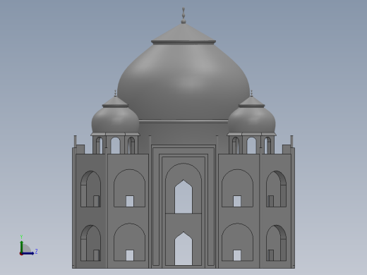 泰姬玛哈陵左视缩略图