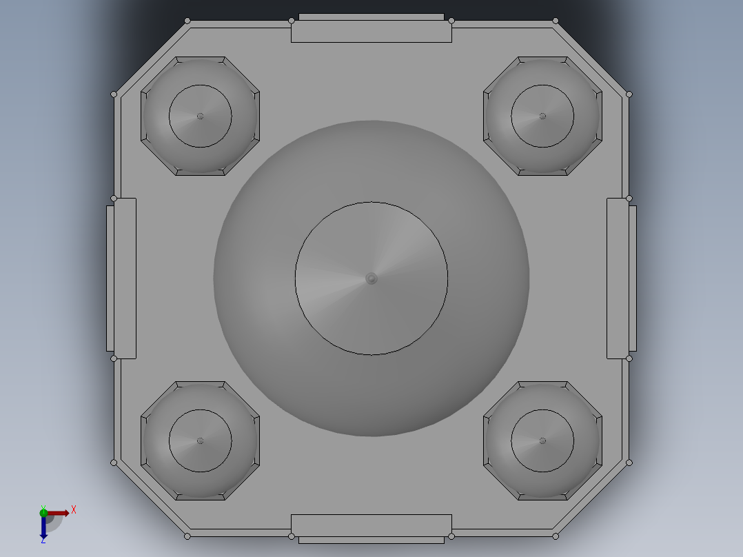 泰姬玛哈陵俯视图