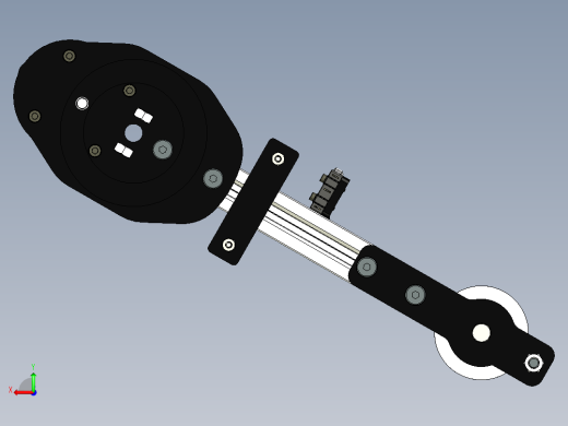 3D打印SCARA机器人--inventor stp后视缩略图