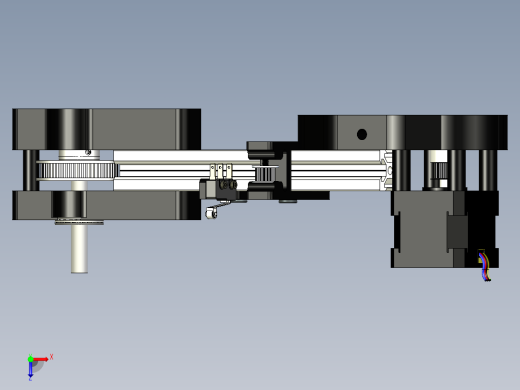 3D打印SCARA机器人--inventor stp俯视缩略图