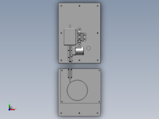 镭射机设计图前视缩略图
