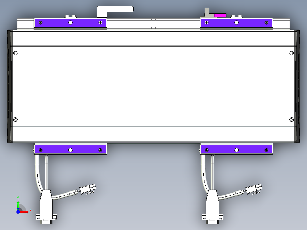 威洛博VL系列3d模型模组2VL17E1Y-S100前视图