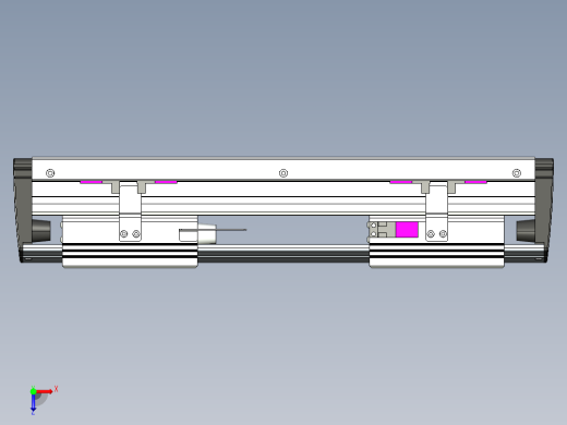 威洛博VL系列3d模型模组2VL17E1Y-S100俯视缩略图