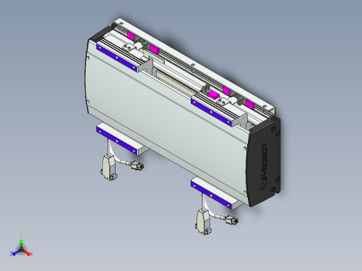 威洛博VL系列3d模型模组2VL17E1Y-S100正等轴测缩略图