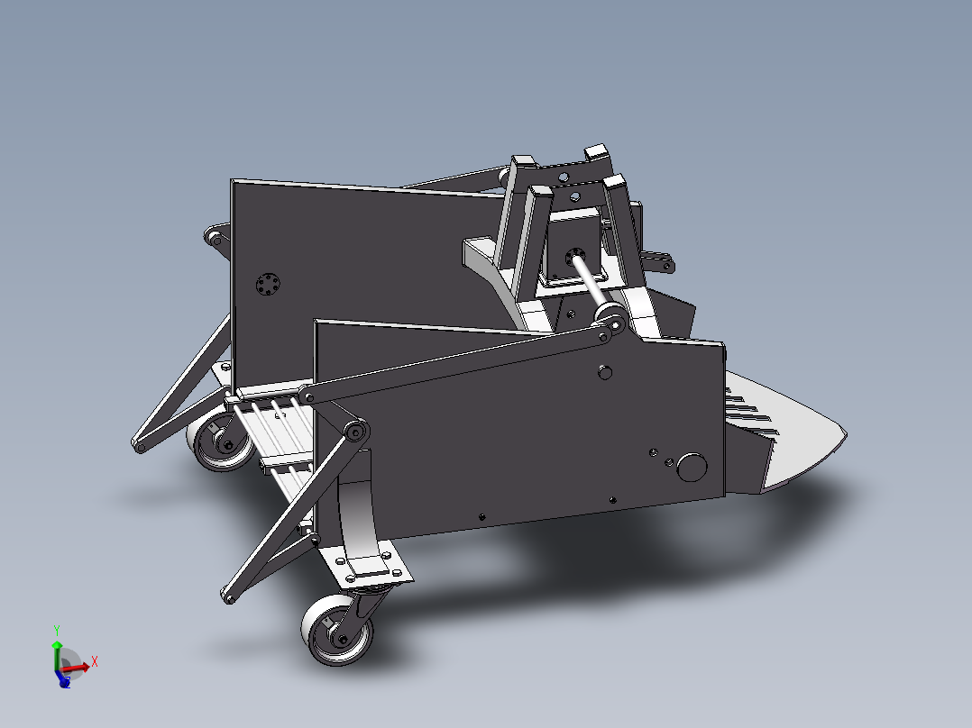新式小型马铃薯挖掘机(1)