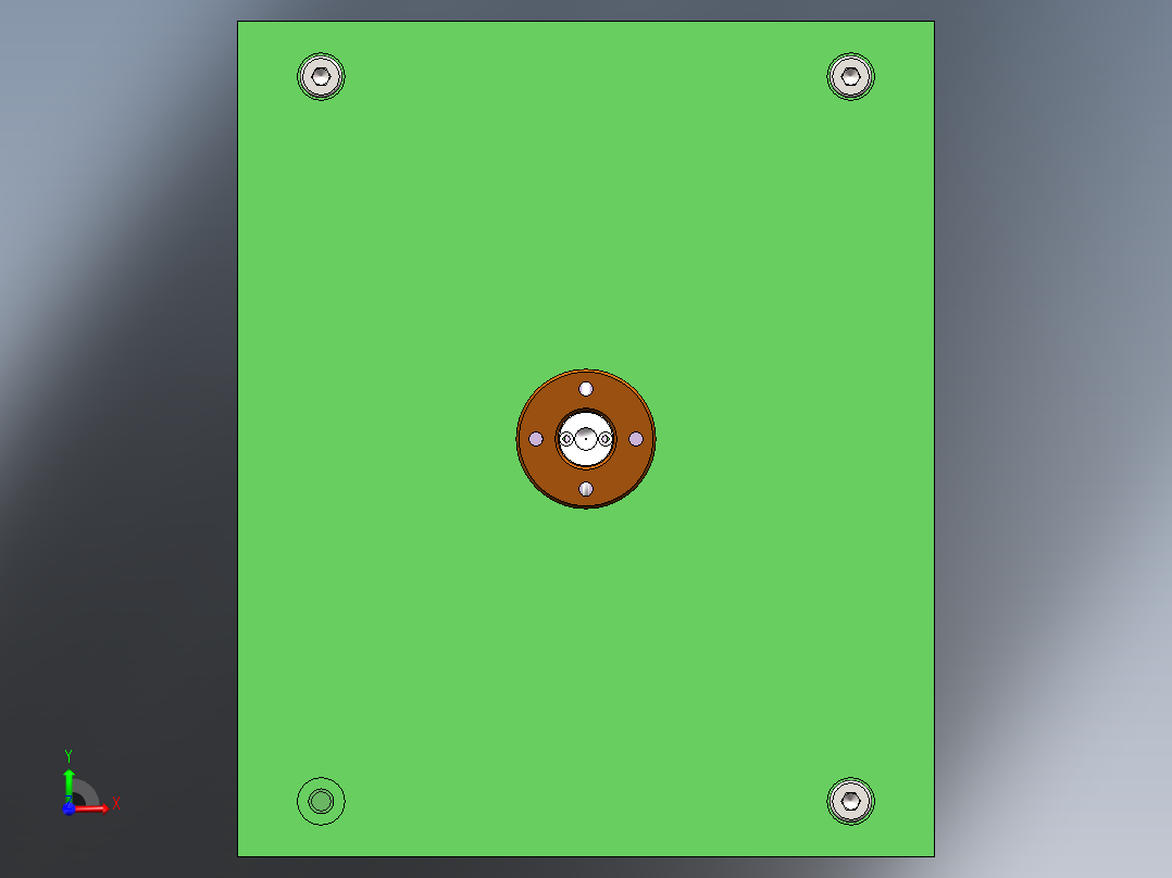 Q239-手机壳的注塑模具设计和结构设计【三维SolidWorks】前视图