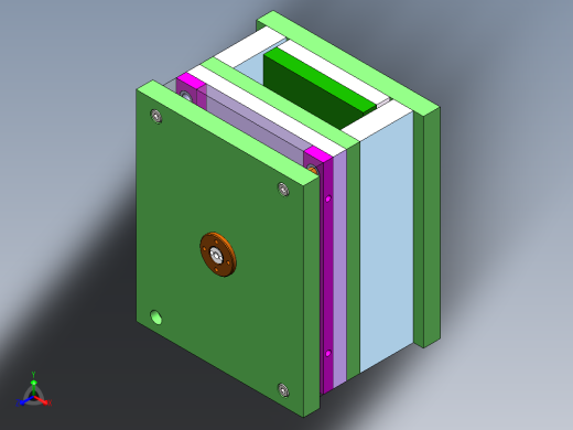 Q239-手机壳的注塑模具设计和结构设计【三维SolidWorks】正等轴测缩略图