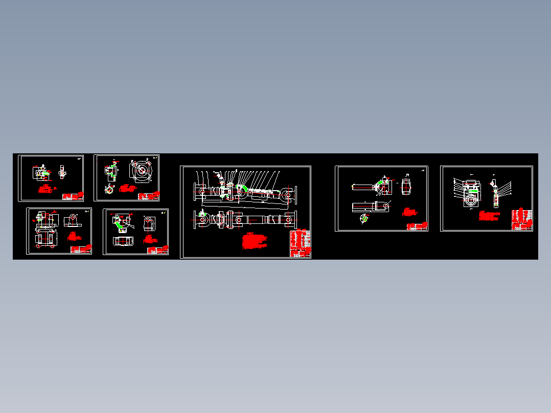 基于有线元分析的汽车万向传动装置设计(全套设计图纸+说明书)