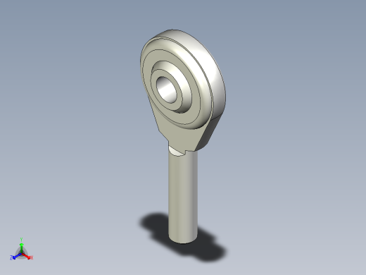 端桿軸承YHP.YHPL,YHN.YHNL,YHM.YHML-3D多系列多零件图纸模型正等轴测缩略图