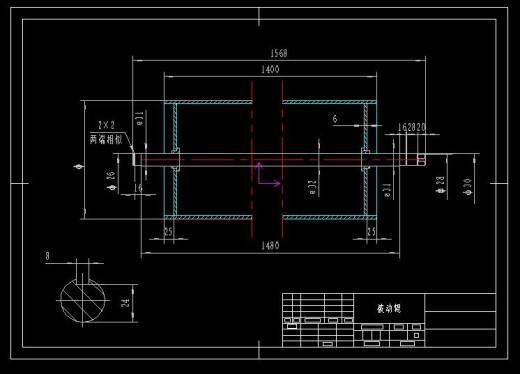 滚刷清扫器CAD图纸987699==350缩略图