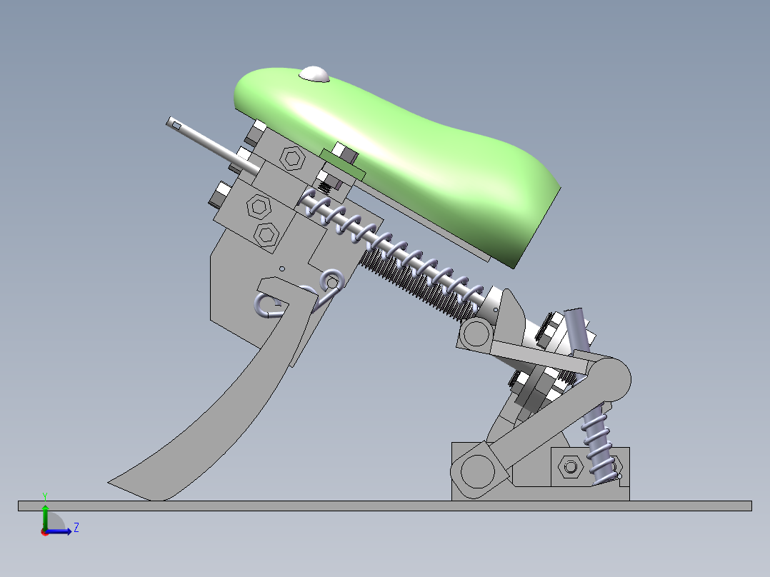 仿生青蛙2左视图