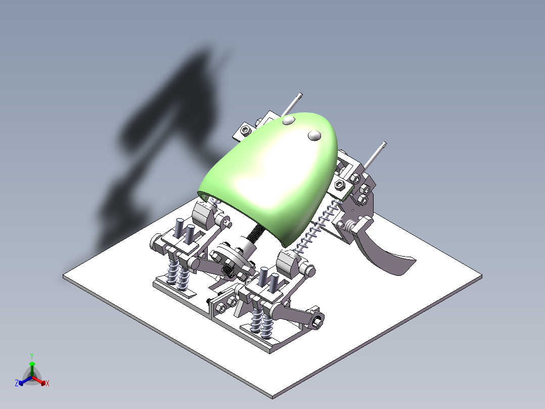 仿生青蛙2正等轴测图