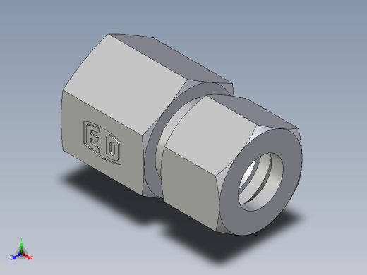 卡套式工业通用硬管接头EO_Swivel_connector_GAI12LRCF
