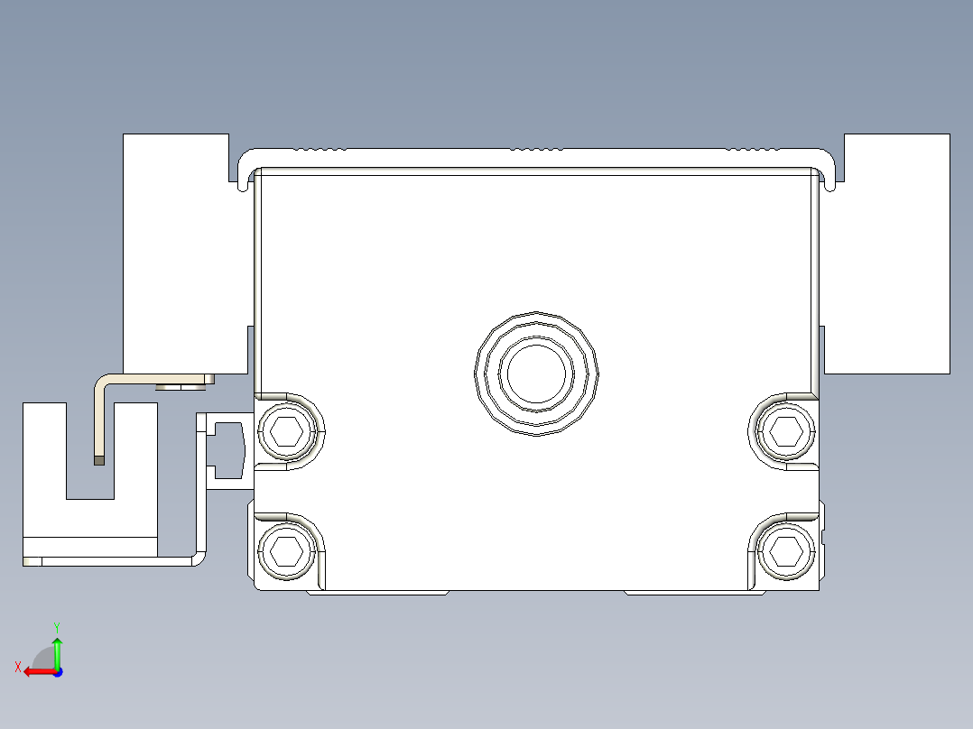 模组MK6010C-400A1-FOCS2后视图