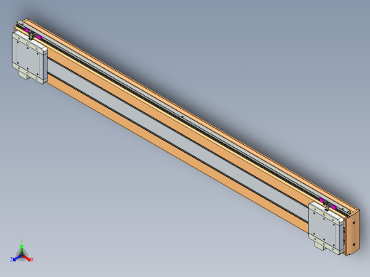 威洛博LC系列3d模型模组2LC17E1Y-S1300