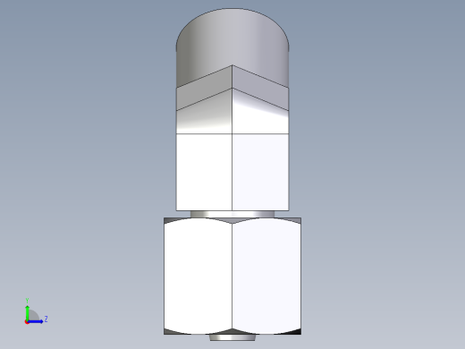 卡套式工业通用硬管接头EO_Swivel_nut_45_deg_elbow_EV06SOMD71左视缩略图