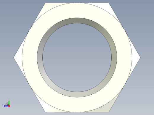 螺母-Nut_M16-6-22-15-15.stp右视缩略图
