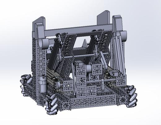 FTC拾取和放置机器人比赛小车Solidworks设计 附STEP格式缩略图