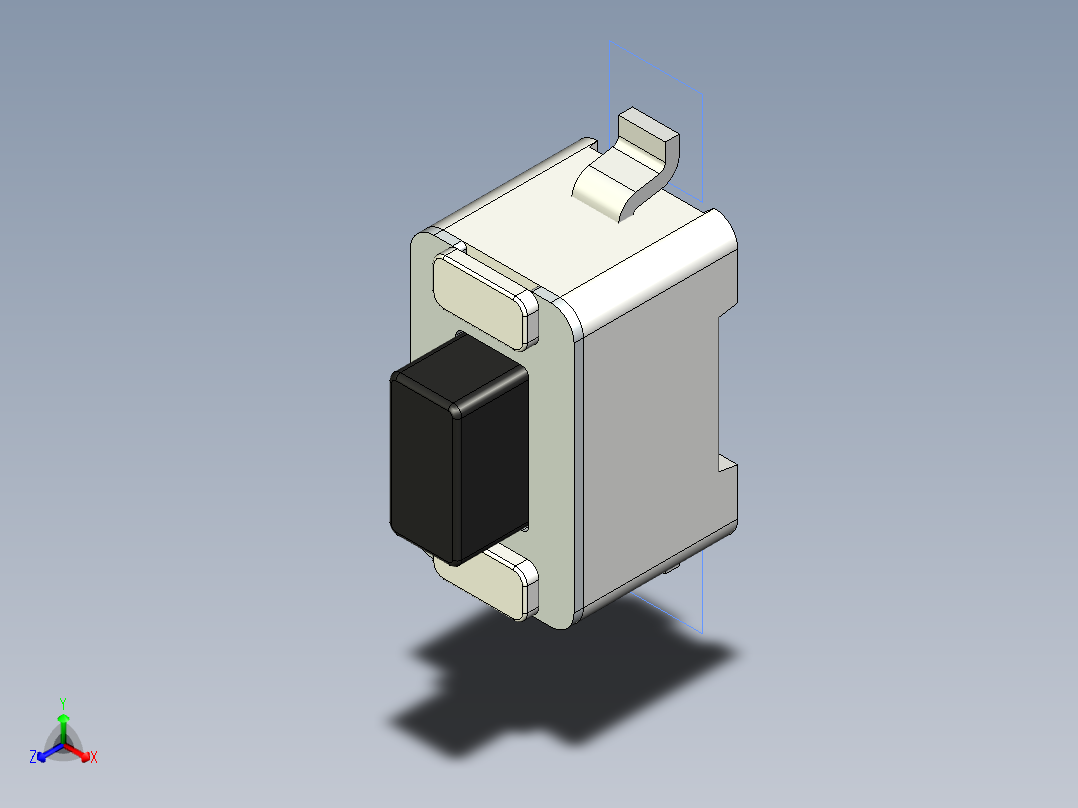 开关继电器保护 SM-RS-032G05B3-SM_RT主视图