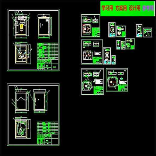 电动弯管机全套图纸缩略图