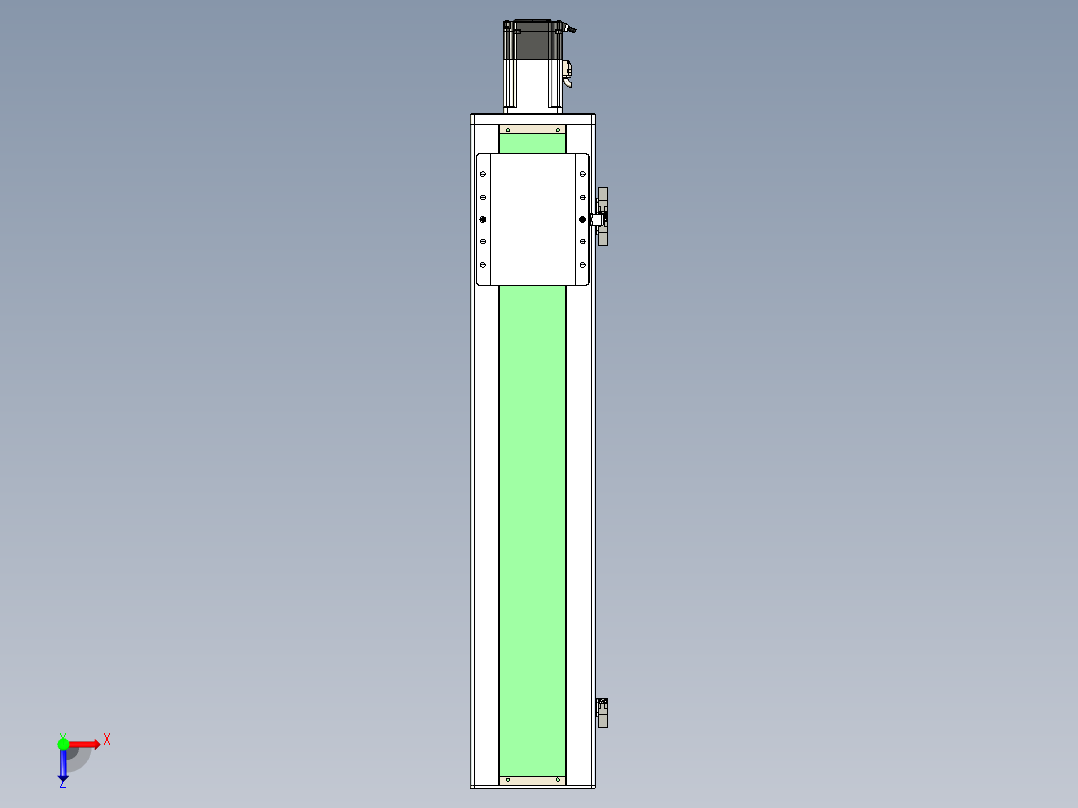 丝杠滑台-全封闭-EC17-Lx-C-S650-BC-P75-D3俯视图