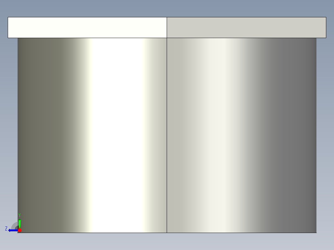 船舶管路系统SeaCor_ReducerBushing_FPTxSPIG_37J138292_2.5in x 2in右视图