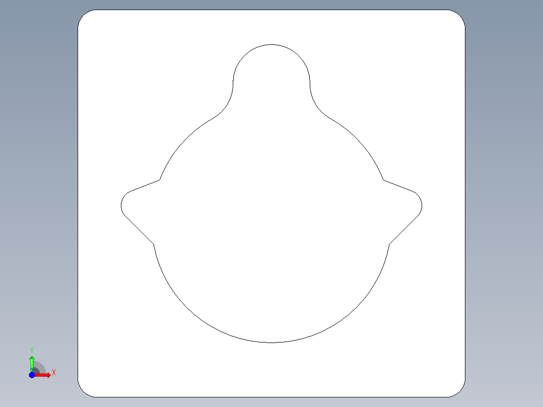 清理拐角UG程序编程刀路前视图