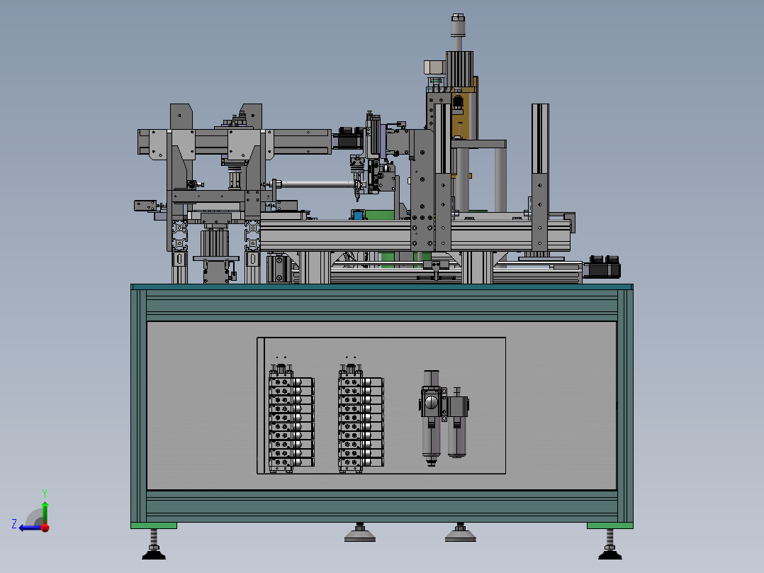 2023.02月-传感器封焊设备（sw20可编辑+工程图）右视图