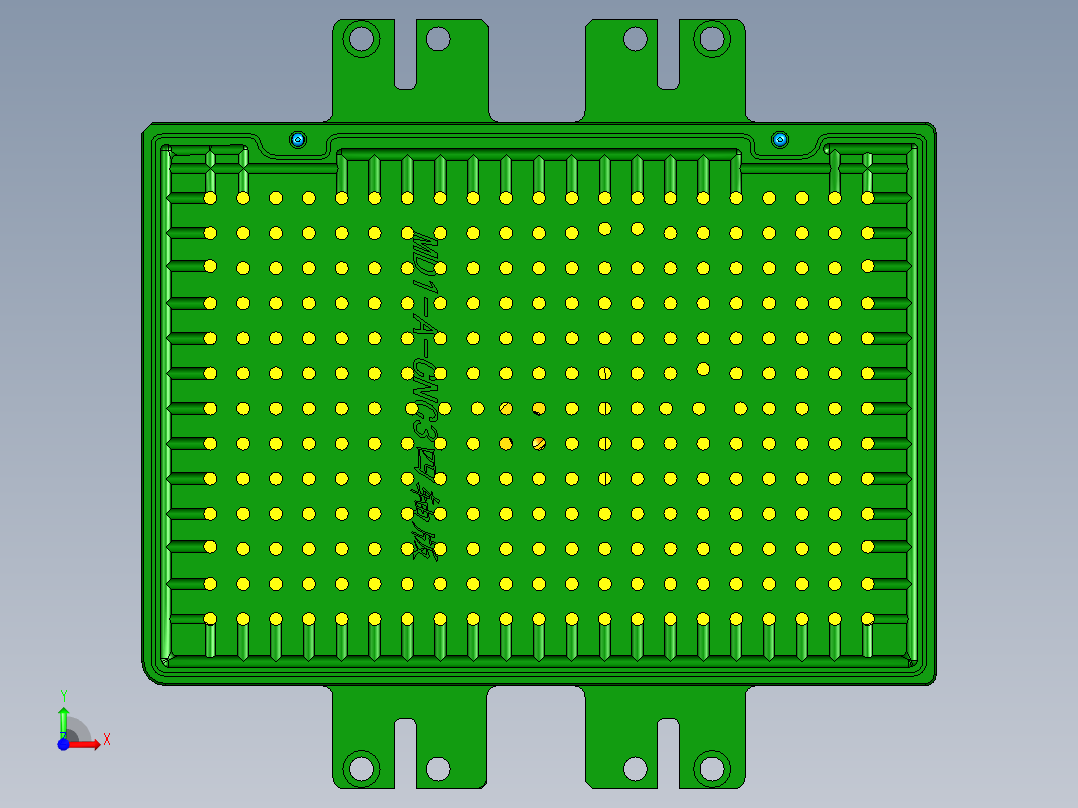 MD1-A-CNC3笔记本CNC工装夹具三维模型四轴版-210708前视图