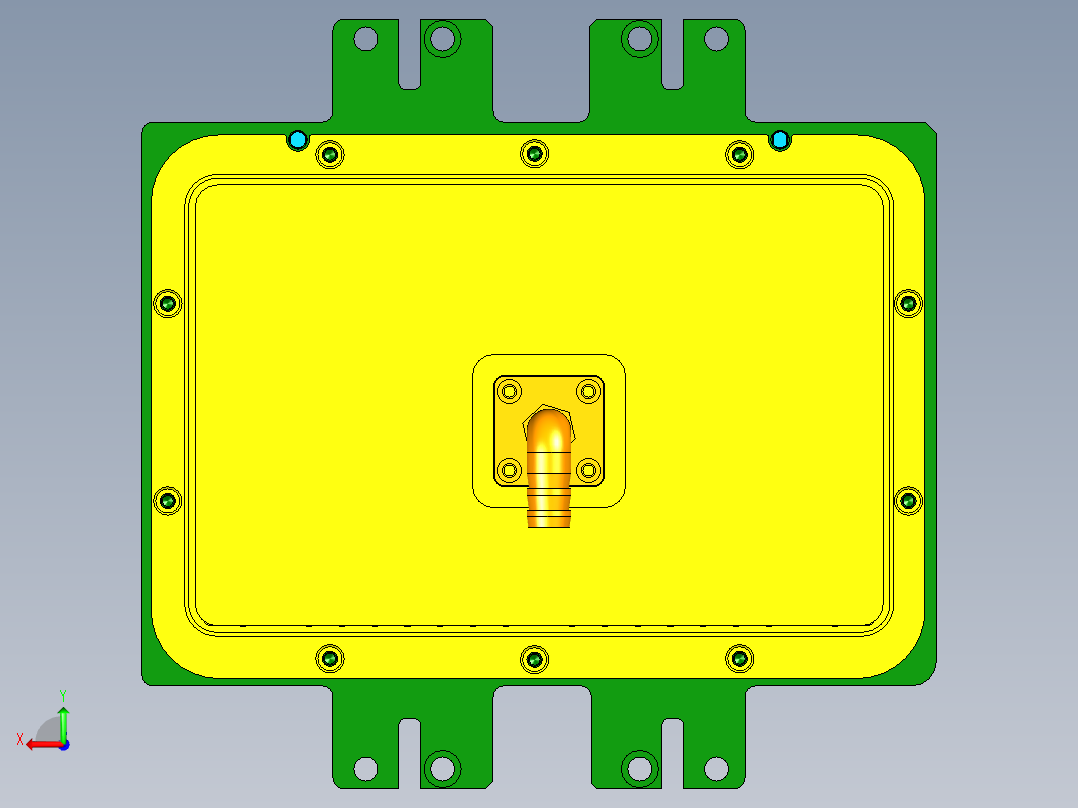 MD1-A-CNC3笔记本CNC工装夹具三维模型四轴版-210708后视图