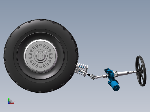 汽车转向装置前视缩略图