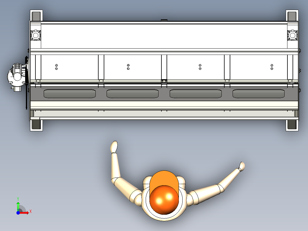 A2004022-洗衣机前视图