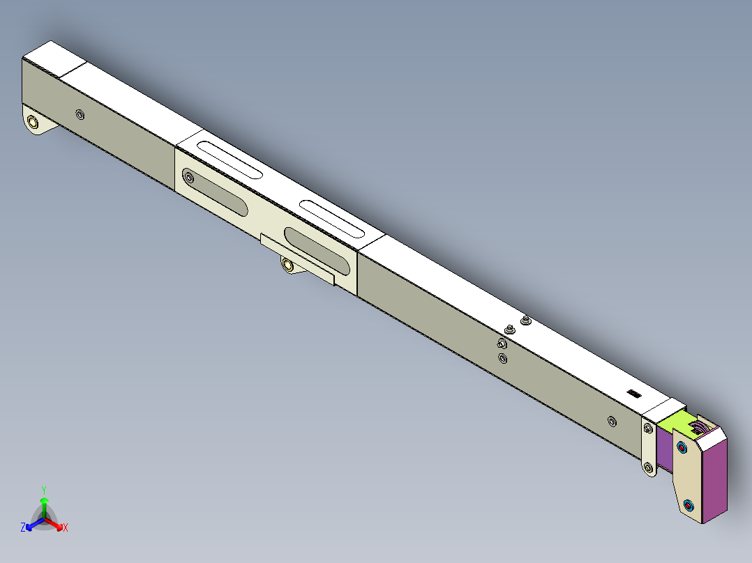 吊臂8吨正等轴测图