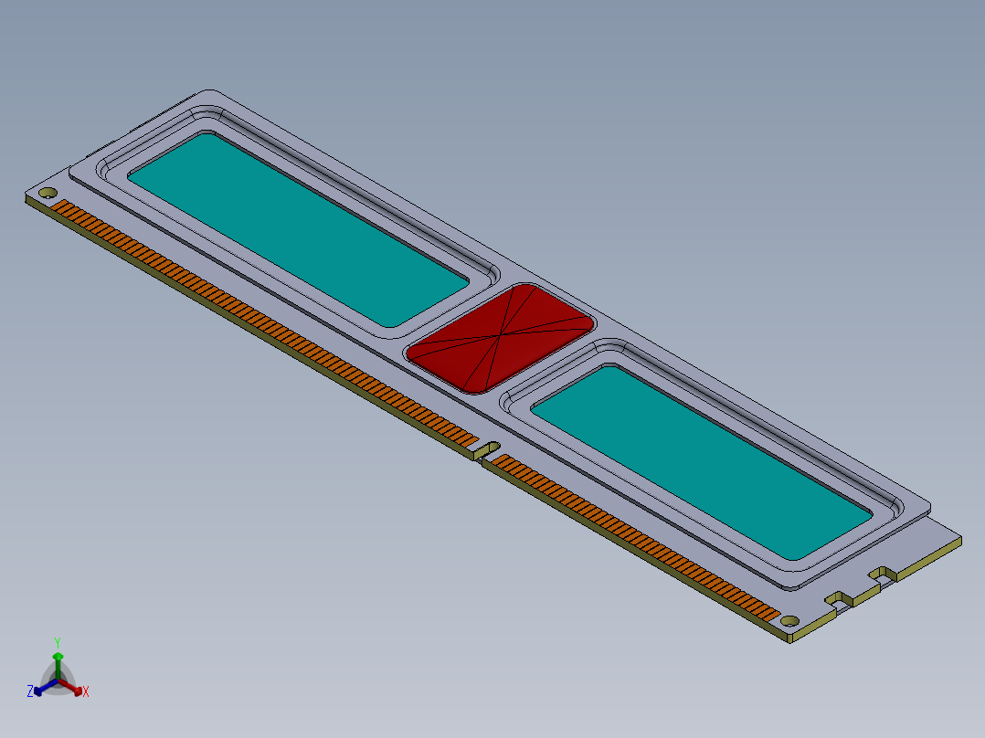 内存(7)正等轴测图