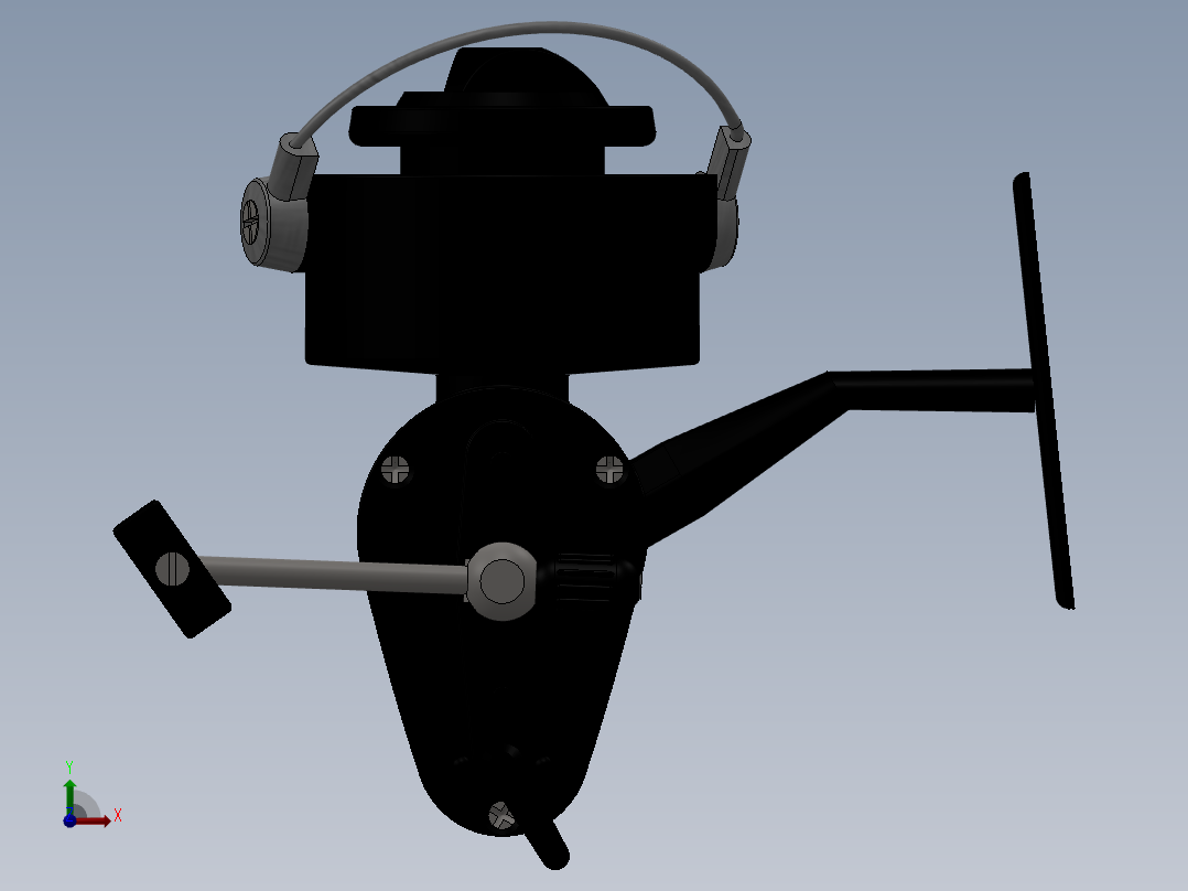 钓鱼竿(5)前视图