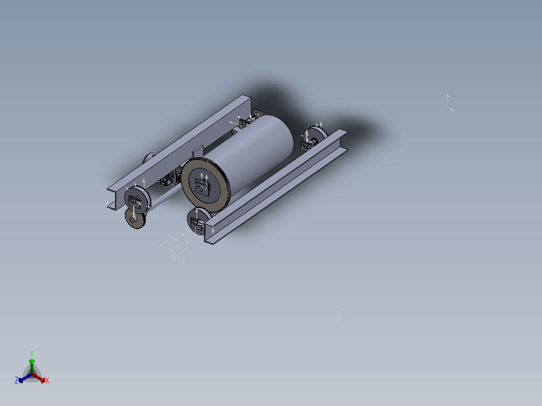 起重机-1(39)正等轴测图