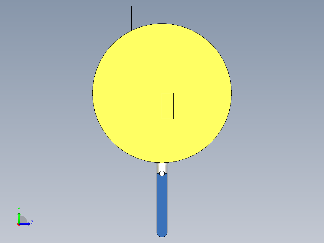 混合凸轮机构左视图