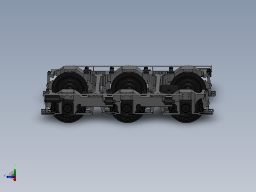 火车机车列车de-locomotive-1832-模型格式为 sw