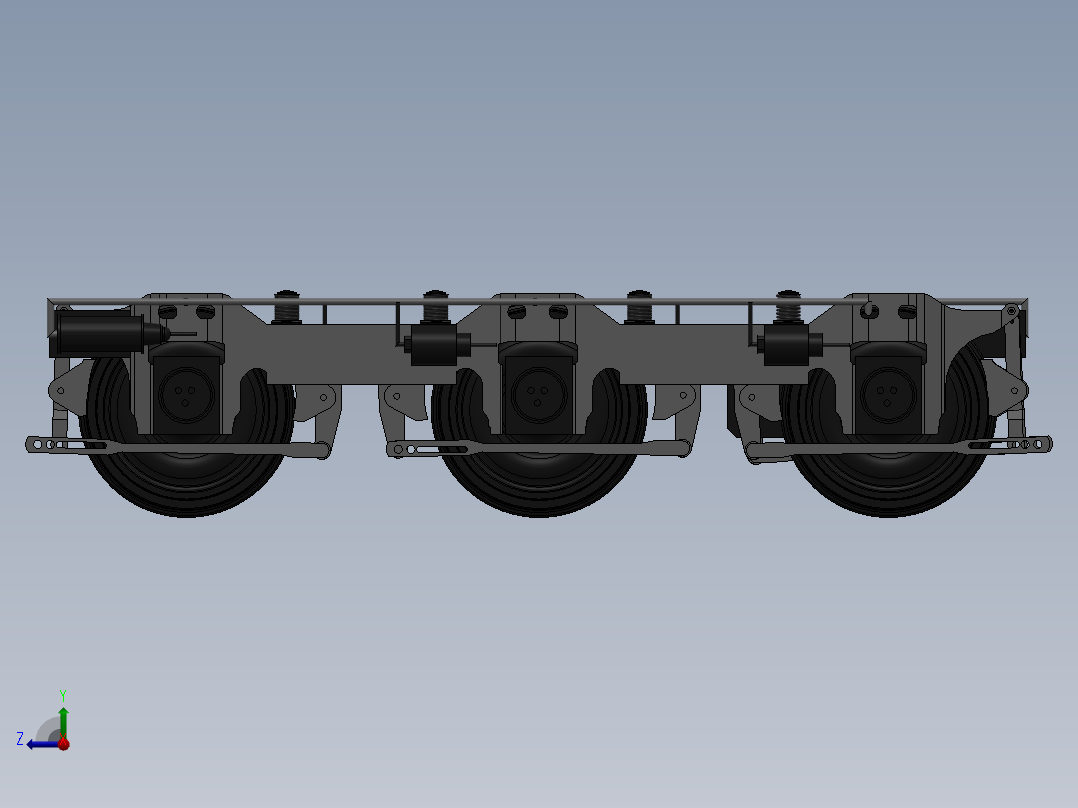 火车机车列车de-locomotive-1832-模型格式为 sw右视图
