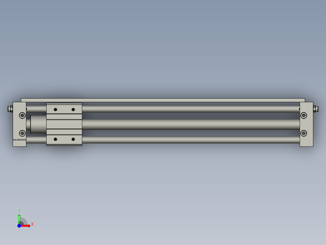 无杆气缸RMT16X400S前视图