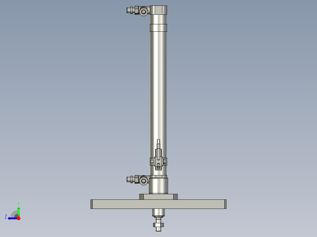 A236812-00日本口罩下压装置口罩机设计改造20201217右视图